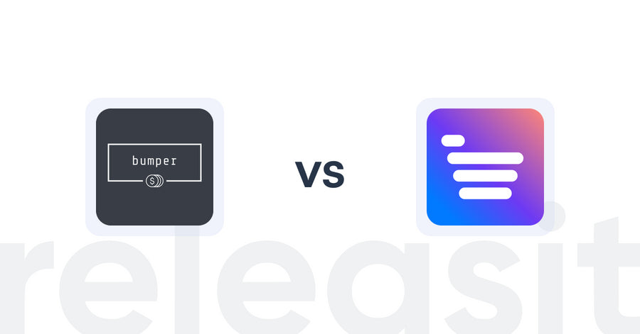 Shopify Upsell and Cross-Sell Apps: bumper vs Uprate.AI: Sales Chatbot