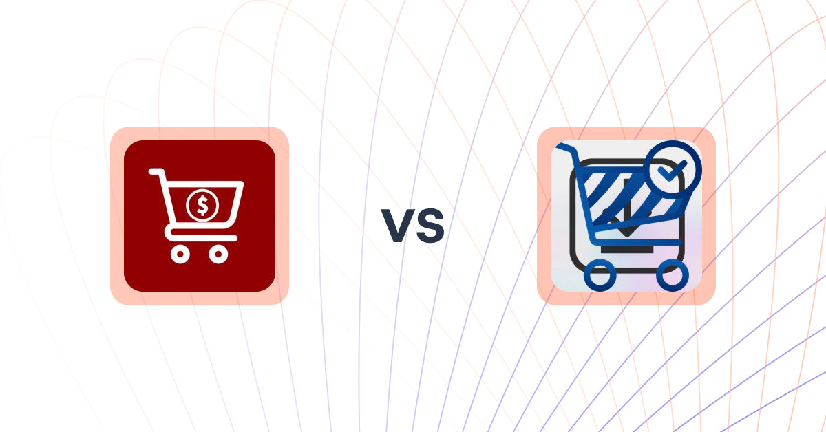 Shopify Upsell and Cross-sell Apps: Cross sell upsell master c1g vs VTN Checkout Plus