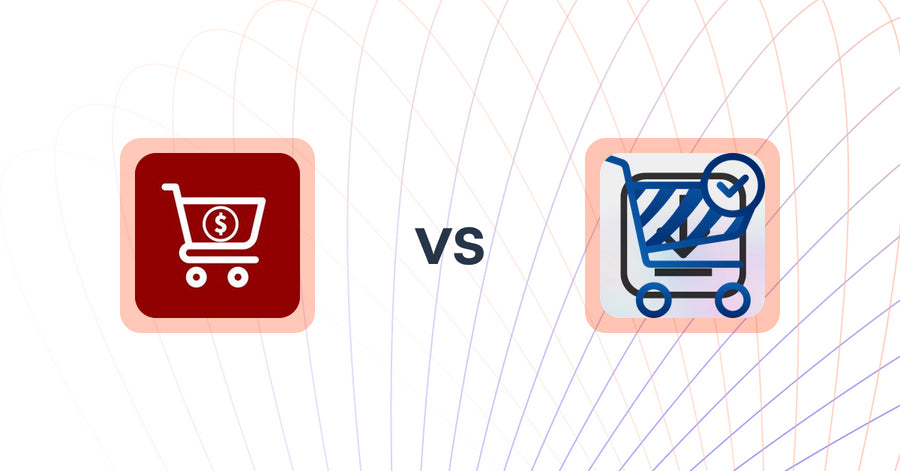 Shopify Upsell and Cross-sell Apps: Cross sell upsell master c1g vs VTN Checkout Plus