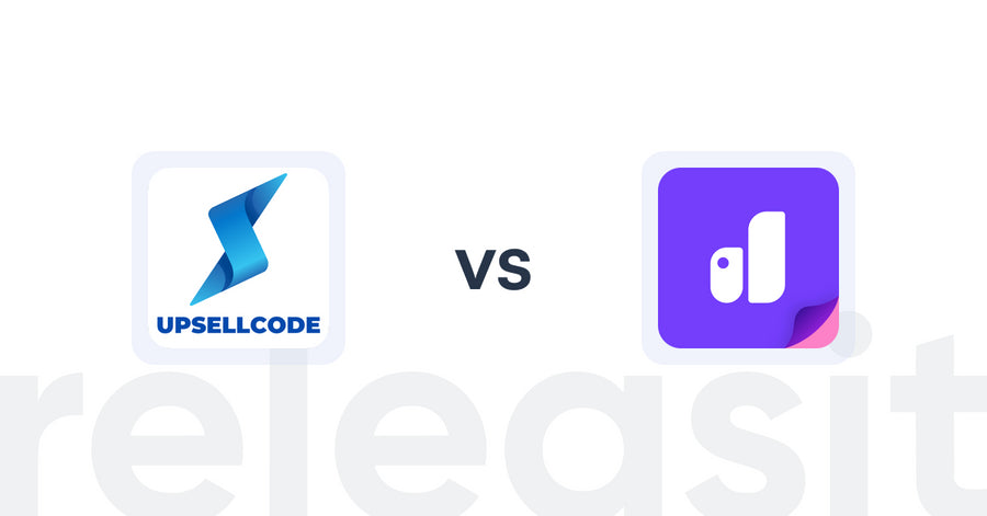 Shopify Upsell and Cross-sell Apps: UpsellCode ‑ Discount In Cart vs qikify Cart Upsell & Free Gift