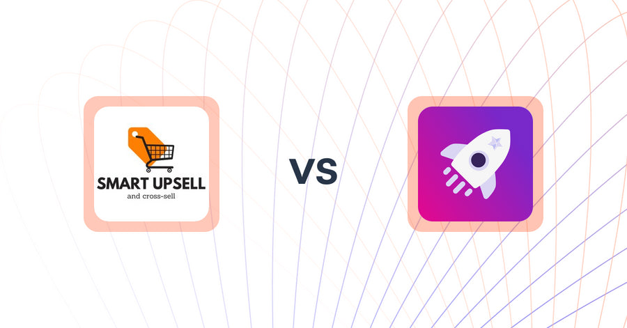 Shopify Upsell and Cross-sell Apps: Smart Upsell vs AOV Booster - Bundles & Upsell