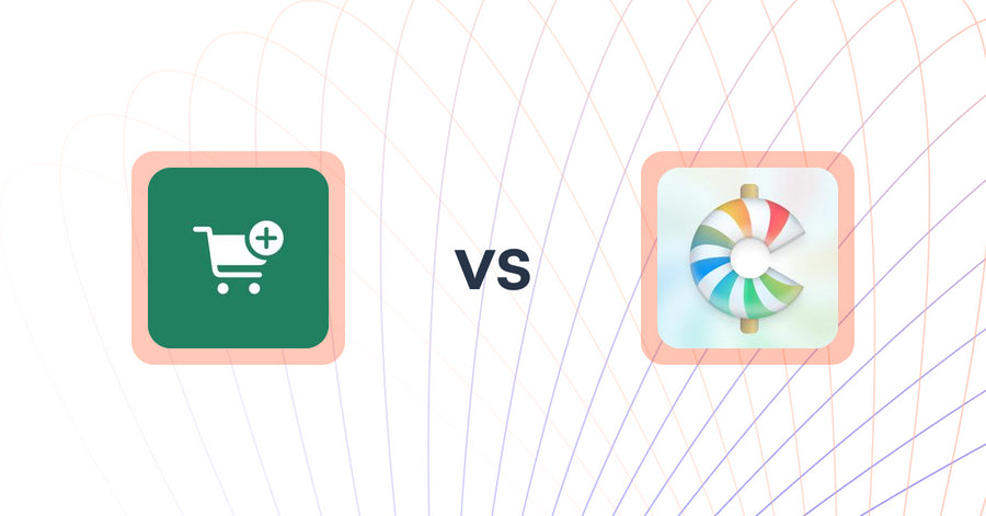 Shopify Upsell and Cross-sell Apps: Checkout Upsell by Code Ninjas vs CartCandy ‑ Upsell & Drawer