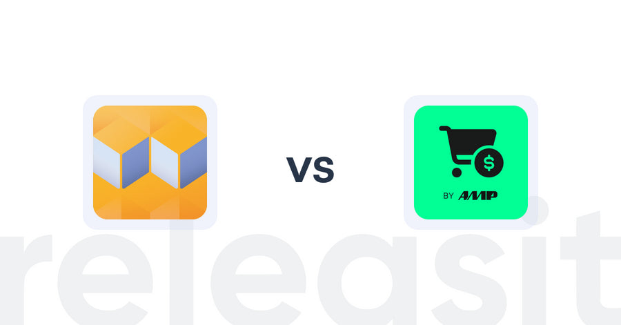 Shopify Upsell and Cross-Sell Apps: Wrapped: Add Gift Wrap vs Slide Cart Drawer by AMP