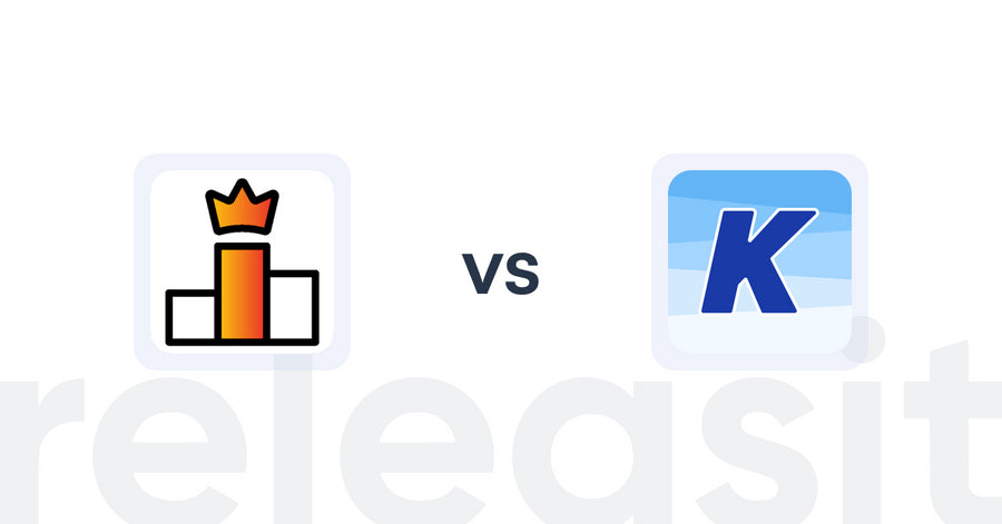 Shopify Upsell and Cross-Sell Apps: Rank King: Best Seller Ranking vs K: Cross Sell Related Products