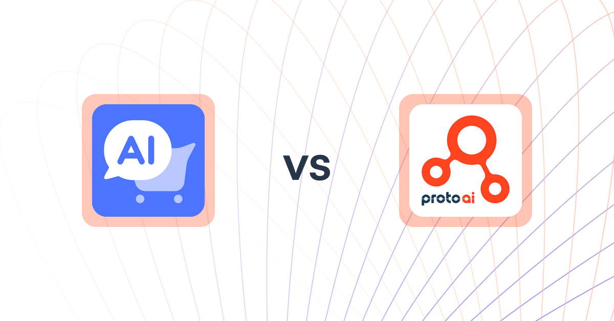 Shopify Upsell and Cross-sell Apps: AI Chatbot +GPT4 ‑ Wiseshoppal vs. Proto AI Commerce