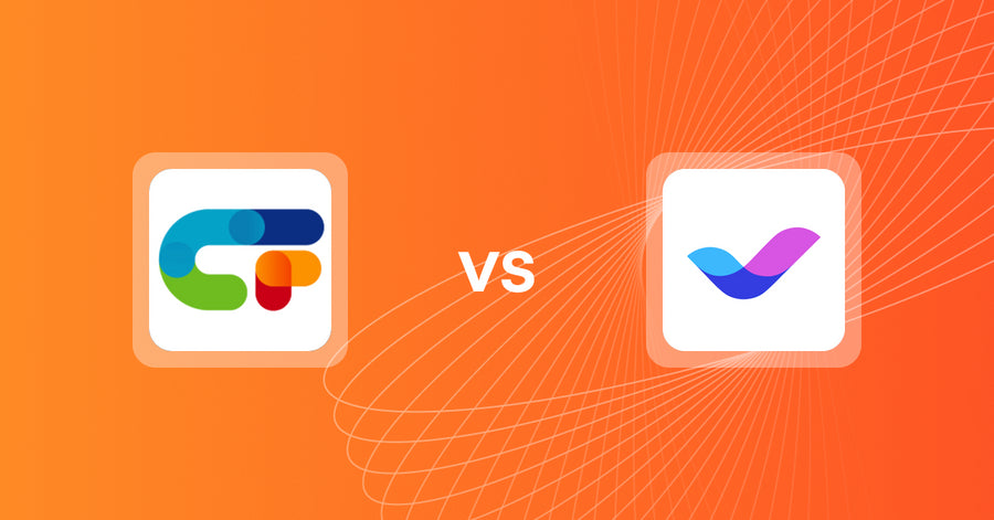 Shopify Upsell and Cross-Sell Apps: CustomFit Personalize AB Test vs Veda Landing Page Builder