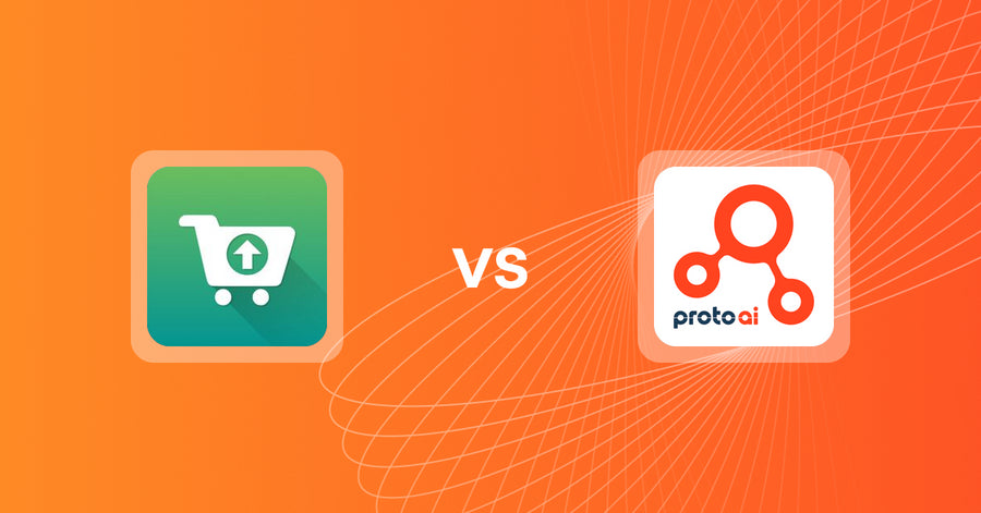 Shopify Upsell and Cross-sell Apps: Smart Suggest Pro by Essenify vs. Proto AI Commerce