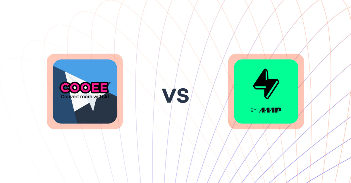 Shopify Upsell and Cross-sell Apps: Cooee AI: Popup, Upsell, Engage vs. Upsell by AMP
