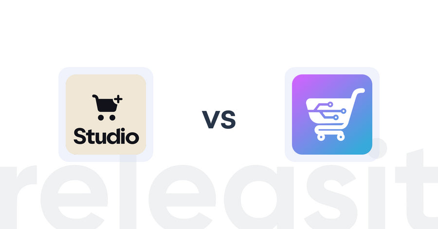 Shopify Upsell and Cross-Sell Apps: Checkout Upsell by Studio vs AI Cart & Upsell