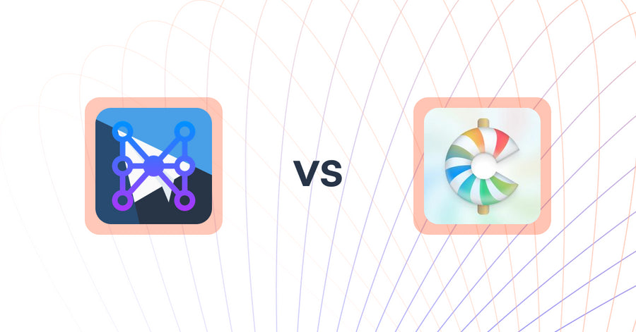 Shopify Upsell and Cross-sell Apps: Hypersonal: AI Content vs CartCandy ‑ Upsell & Drawer