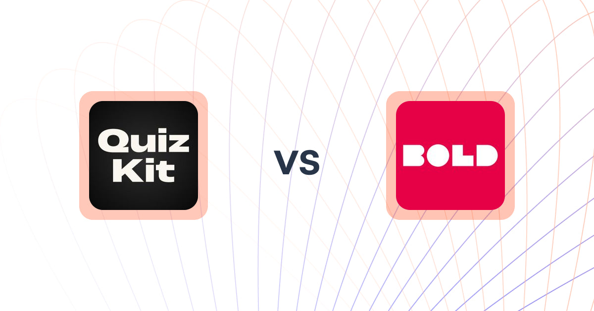 Shopify Upsell and Cross-sell Apps: Presidio: Quiz Kit vs BOLD Bundles ‑ Product Bundles