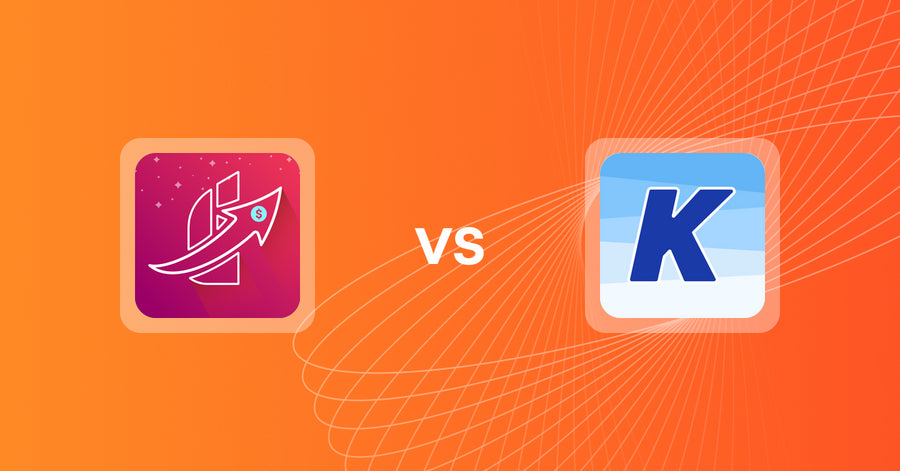 Shopify Upsell and Cross-sell Apps: Upselly • Upsell & Addon items vs K: Cross Sell Related Products