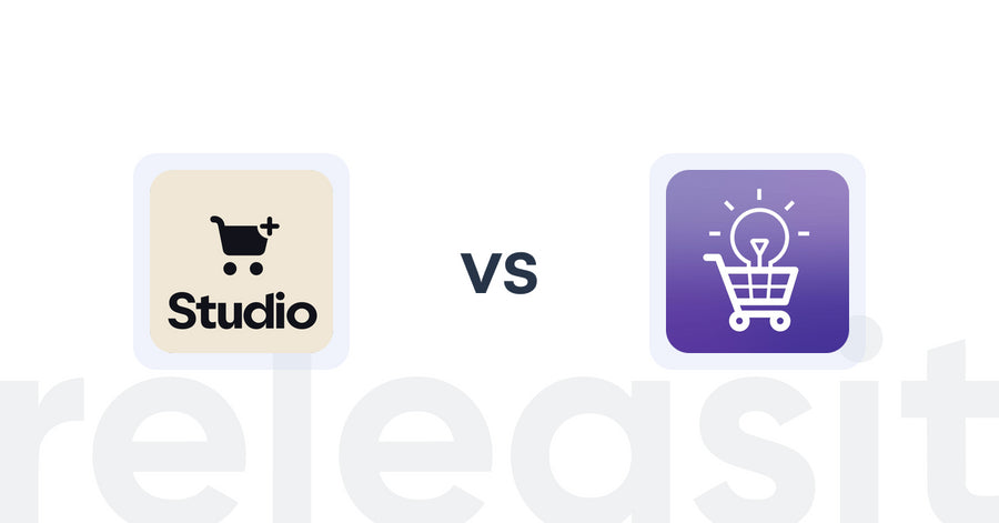 Shopify Upsell and Cross-sell Apps: Checkout Upsell by Studio vs Product Recommendations Magic
