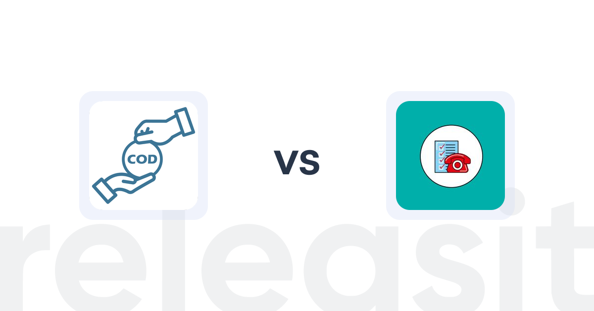 Shopify Cash on Delivery (COD) Apps: Daibiki Concierge Improve COD vs Moose: COD IVR Order Verifier