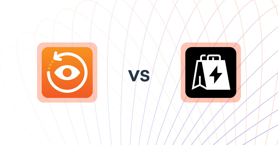 Shopify Upsell and Cross-sell Apps: SH • Viewed Products Assistant vs Essential Free Shipping Upsell