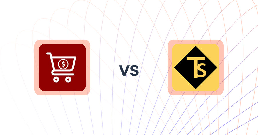 Shopify Upsell and Cross-sell Apps: Cross Sell Upsell Master C1G vs. Together Sell