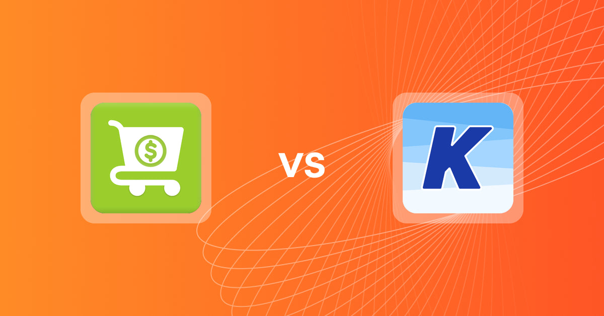 Shopify Upsell and Cross-sell Apps: Slide Carty ‑ Upsell & Gift vs K: Cross Sell Related Products