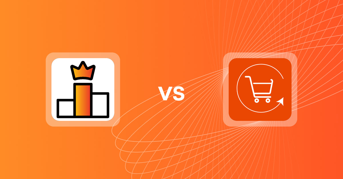 Shopify Upsell and Cross-sell Apps: Rank King: Best Seller Ranking vs. Enorm Post Purchase Upsell Pro