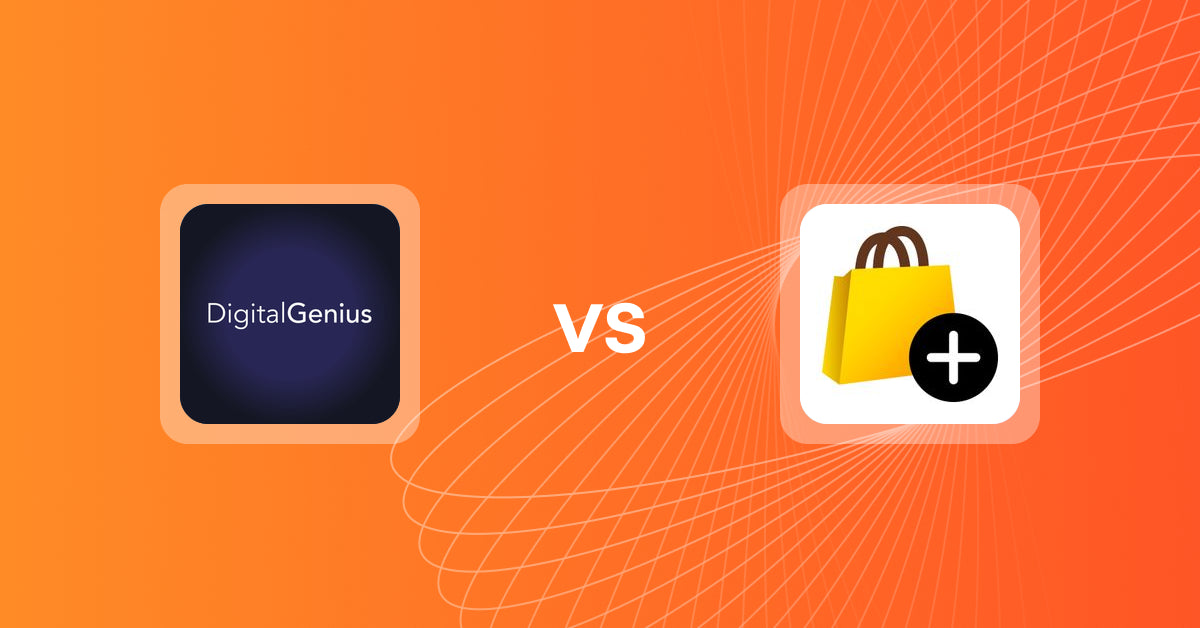 Shopify Upsell and Cross-sell Apps: DigitalGenius vs あとプラ：チェックアウト拡張 & サンクスページ最適化