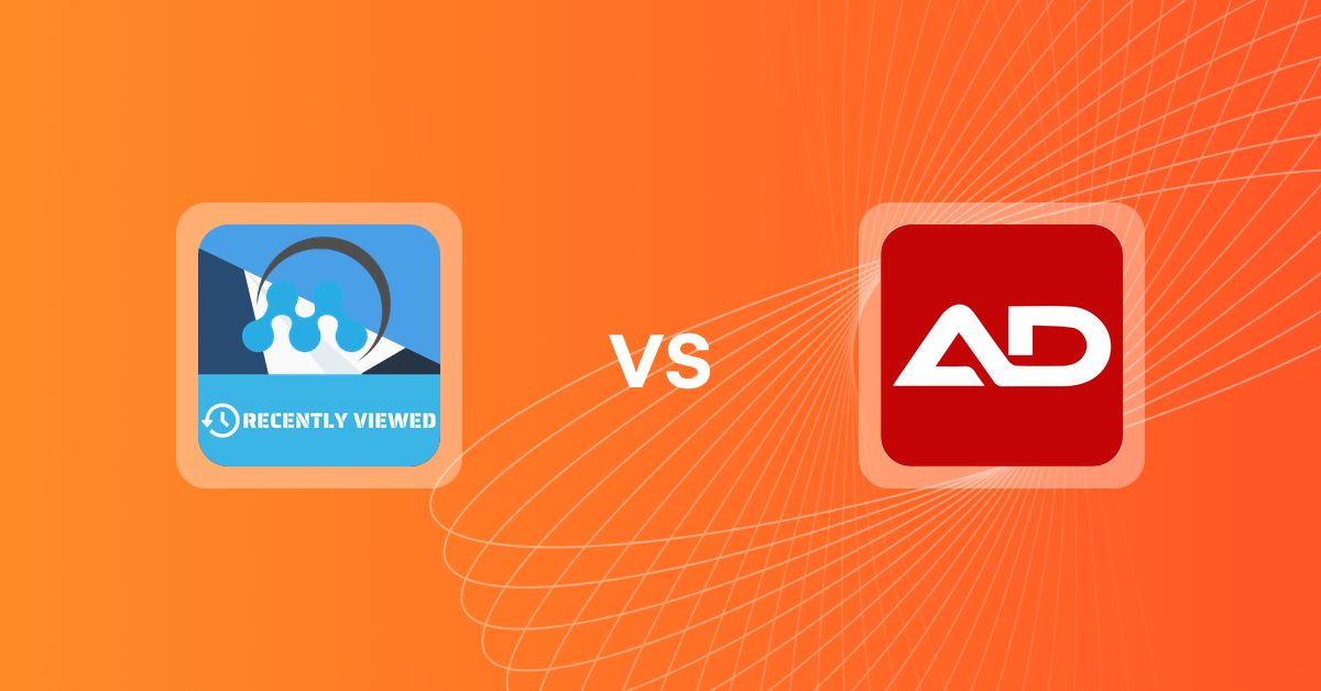 Shopify Upsell and Cross-Sell Apps: MeroxIO Recently Viewed Products vs Product Bundle & Discount AOD