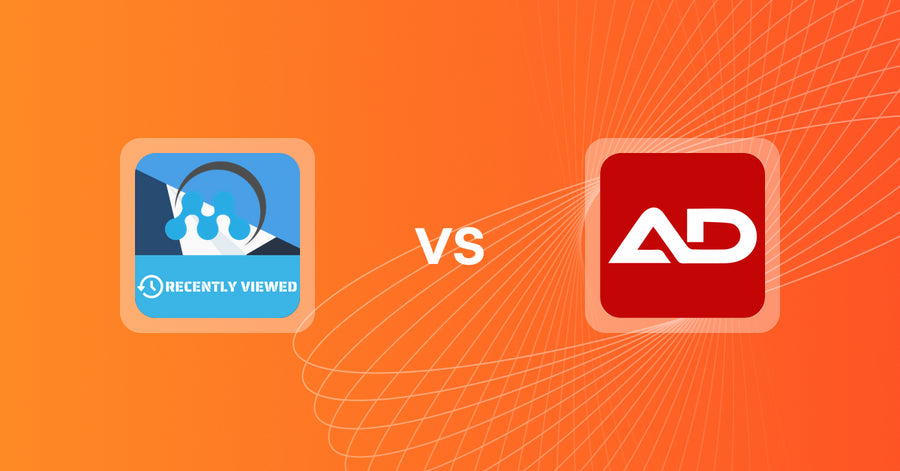 Shopify Upsell and Cross-Sell Apps: MeroxIO Recently Viewed Products vs Product Bundle & Discount AOD