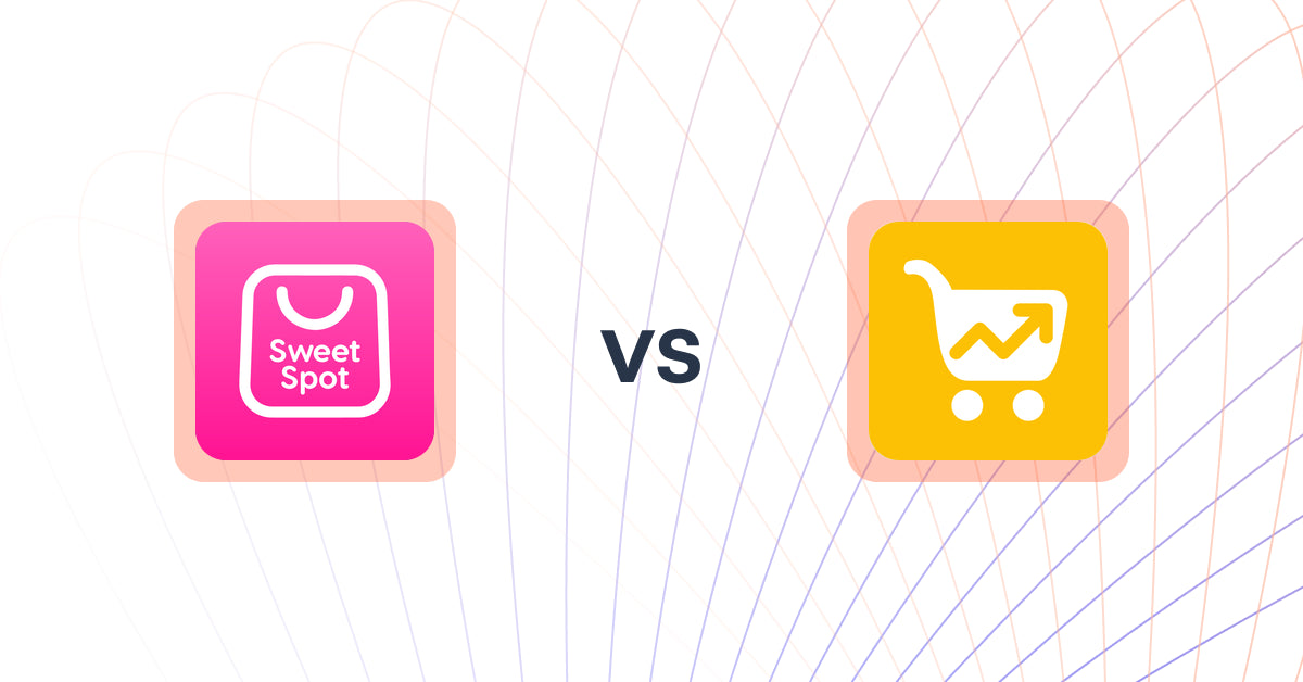 Shopify Upsell and Cross-Sell Apps: SweetSpot Post Purchase Upsell vs. Ymq Cart Drawer & Cart Upsell