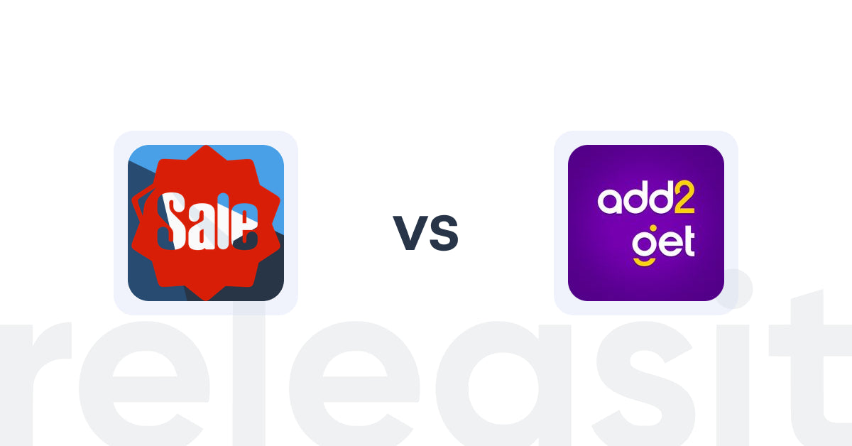 Shopify Upsell and Cross-sell Apps: Free Shipping Upsell vs Add2Get | Product Add‑ons