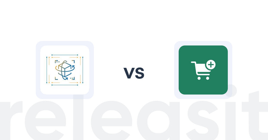 Shopify Upsell and Cross-sell Apps: Digiware AI Products Recommend vs Checkout Upsell by Code Ninjas