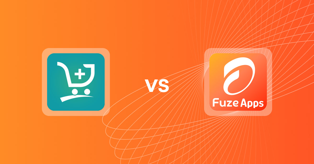 Shopify Upsell and Cross-Sell Apps: Qe: Frequently Bought Together vs. Fuze: COD Post Purchase Upsell