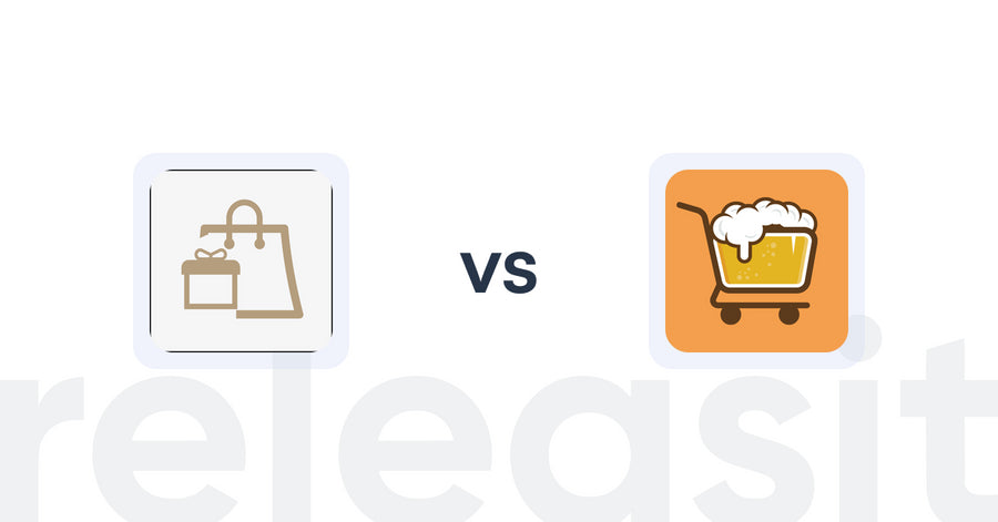 Shopify Upsell and Cross-sell Apps: PROXATION ‑ Freebie Upsell vs Checkout Brew Upsells & Blocks