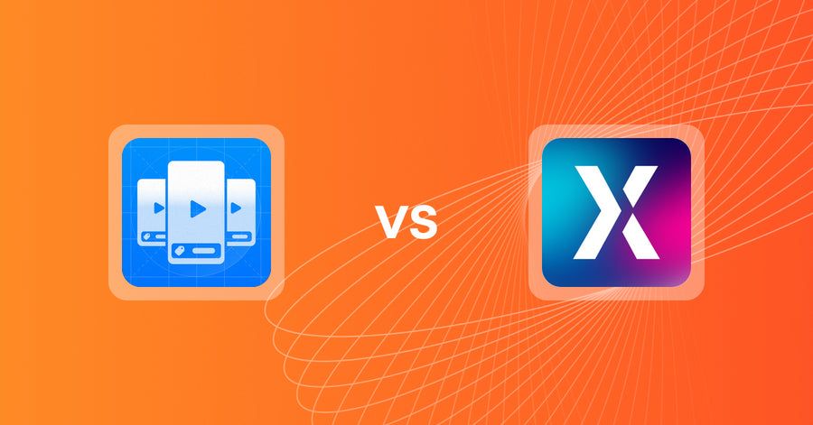 Shopify Upsell and Cross-sell Apps: EasyVideo: Shoppable Videos vs UpCharge Fees Addons Surcharge