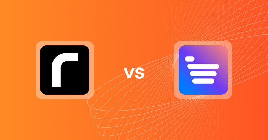 Shopify Upsell and Cross-Sell Apps: Retentics: Dynamic Recommender vs Uprate.AI: Sales Chatbot