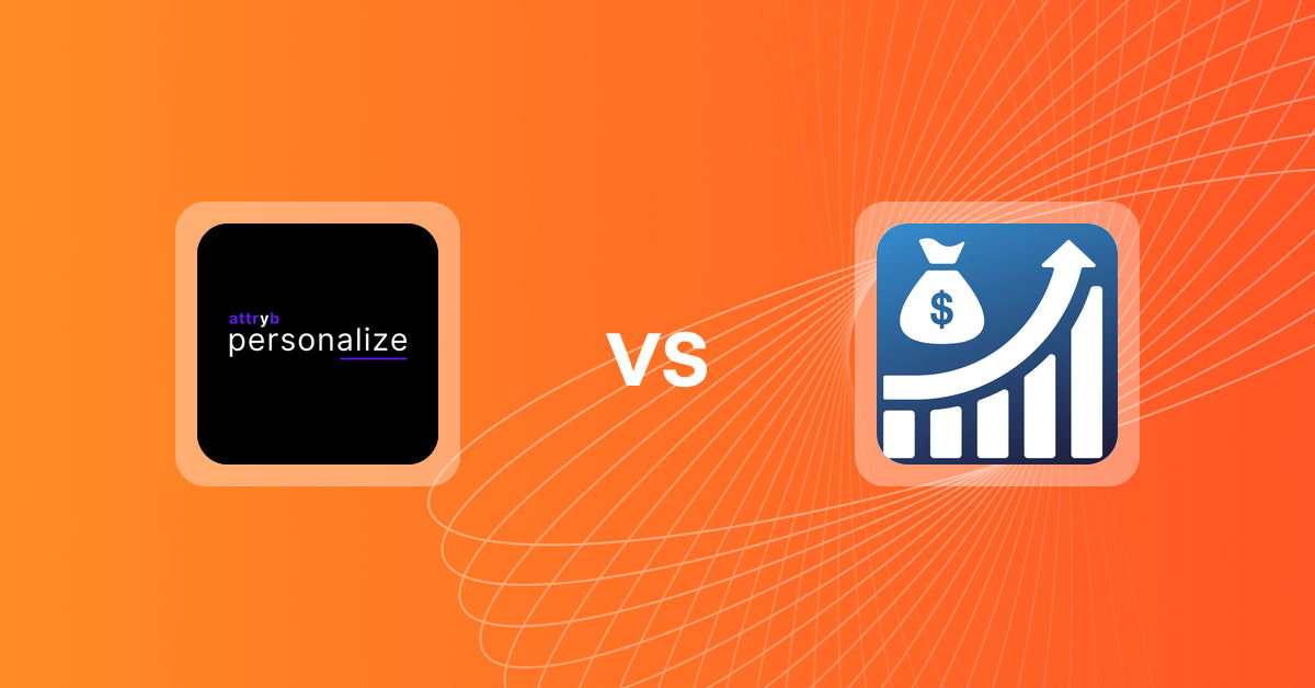 Shopify Upsell and Cross-sell Apps: Attryb Personalize vs BuyMoreNow