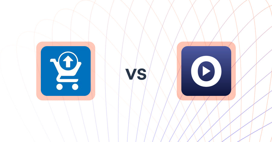 Shopify Upsell and Cross-sell Apps: Ecom Cart Upsell Elite vs. Vydio: Video Based Upsells