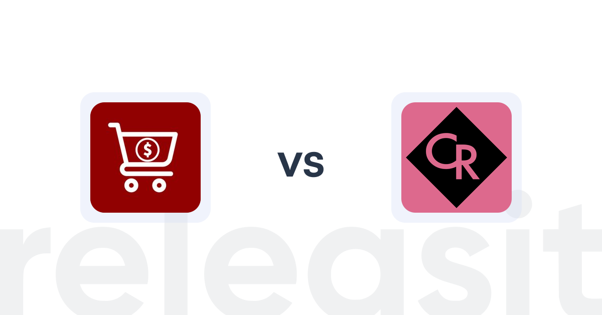 Shopify Upsell and Cross-sell Apps: Cross sell upsell master c1g vs CV Recommend