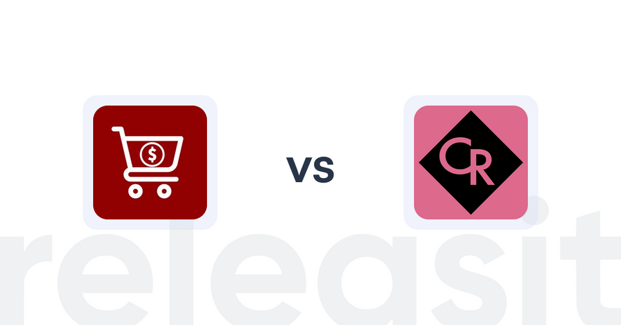 Shopify Upsell and Cross-sell Apps: Cross sell upsell master c1g vs CV Recommend