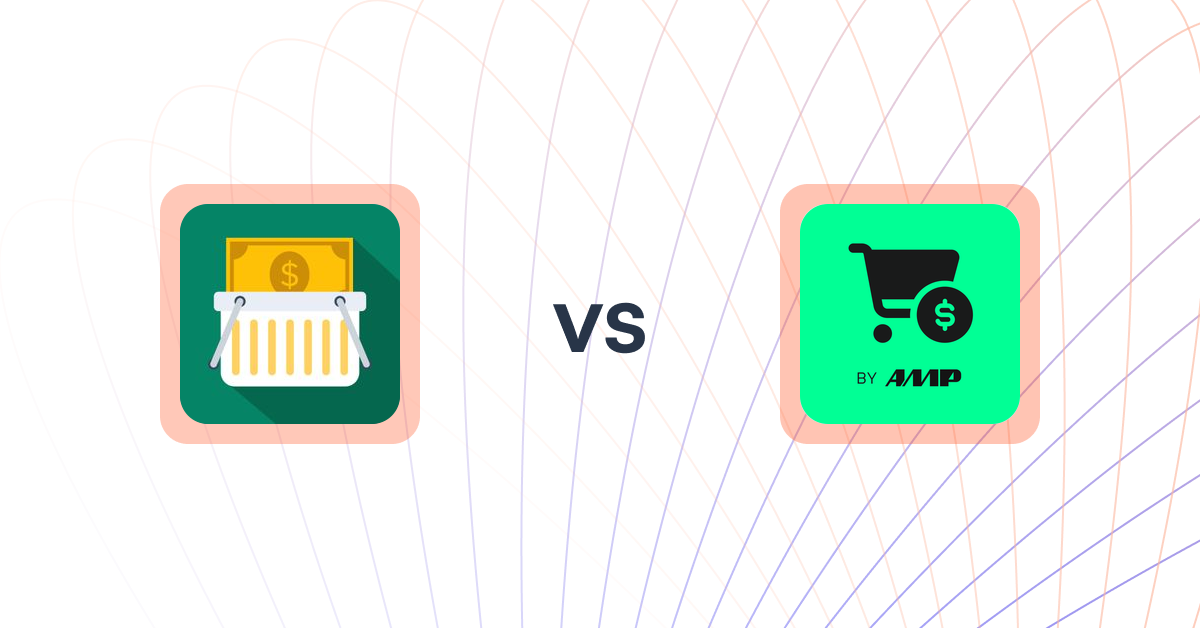 Shopify Upsell and Cross-Sell Apps: Cartix Cart Discount + Upsell vs Slide Cart Drawer by AMP