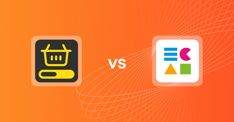 Shopify Upsell and Cross-sell Apps: MVR Free Shipping Bar & Upsell vs ECAI