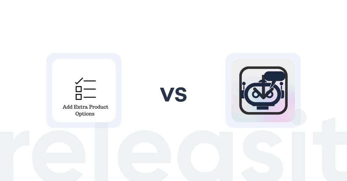 Shopify Upsell and Cross-Sell Apps: Upsell | Extra Product Add‑ons vs. RevoChat: AI Sales Chatbot