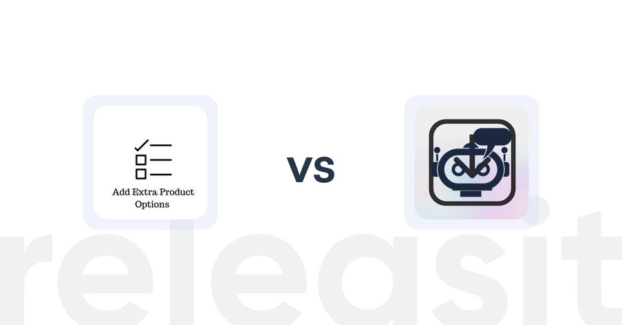 Shopify Upsell and Cross-Sell Apps: Upsell | Extra Product Add‑ons vs. RevoChat: AI Sales Chatbot