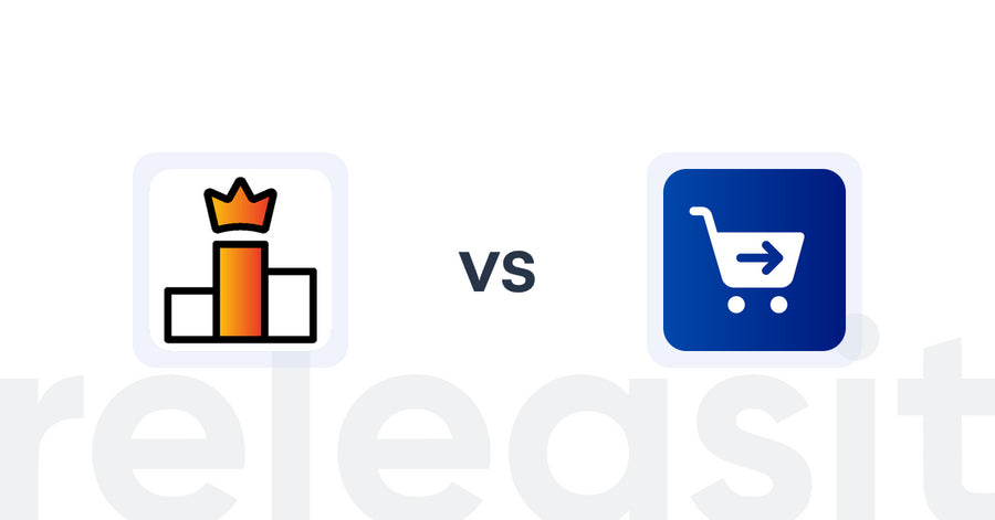 Shopify Upsell and Cross-sell Apps: Rank King: Best Seller Ranking vs Checkify ‑ Customize Checkout