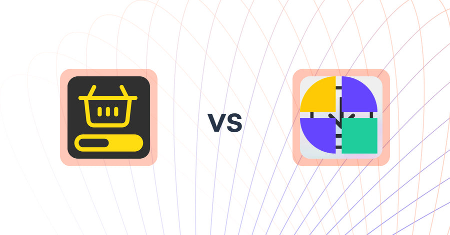 Shopify Upsell and Cross-sell Apps: MVR Free Shipping Bar & Upsell vs AI Recommendations by Aqurate