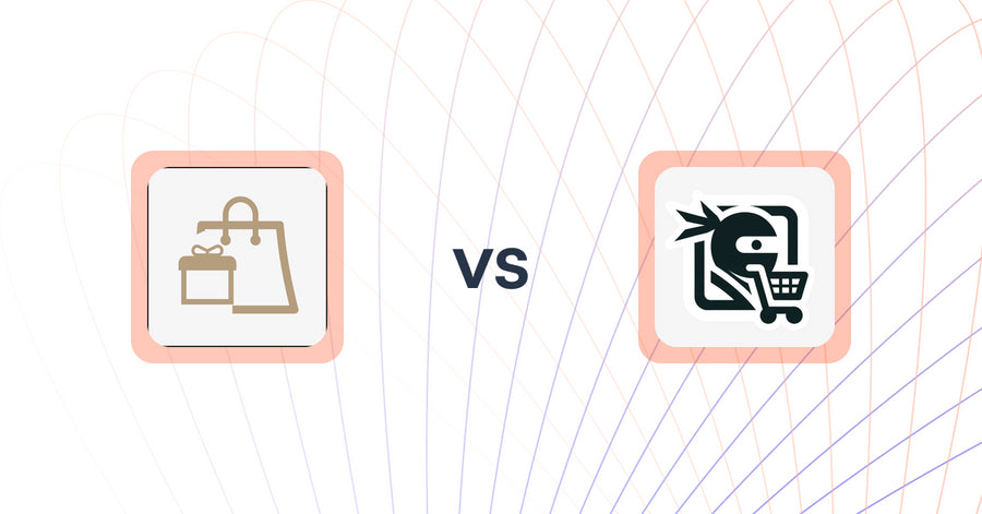 Shopify Upsell and Cross-sell Apps: PROXATION ‑ Freebie Upsell vs Checkout Ninja Blocks