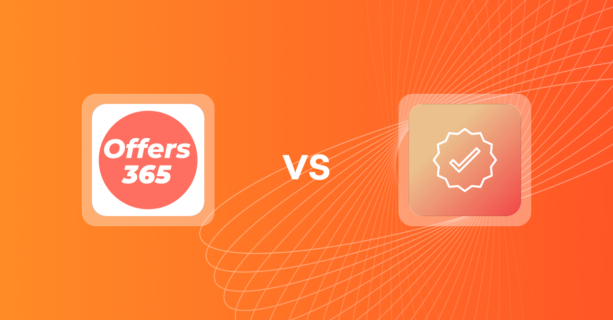 Shopify Upsell and Cross-sell Apps: Offers365 Post Purchase Upsell vs Mega Verified Product Badges