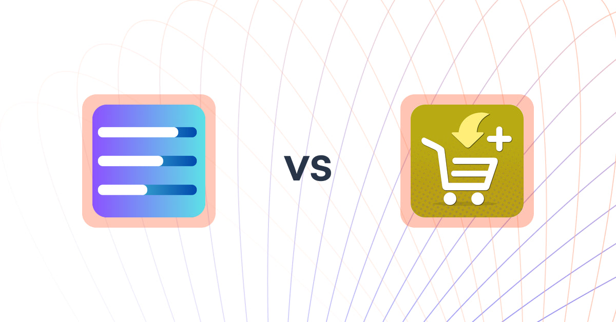 Shopify Upsell and Cross-sell Apps: Progress Bar Upsell ‑ Cypher vs Frequently Bought Together