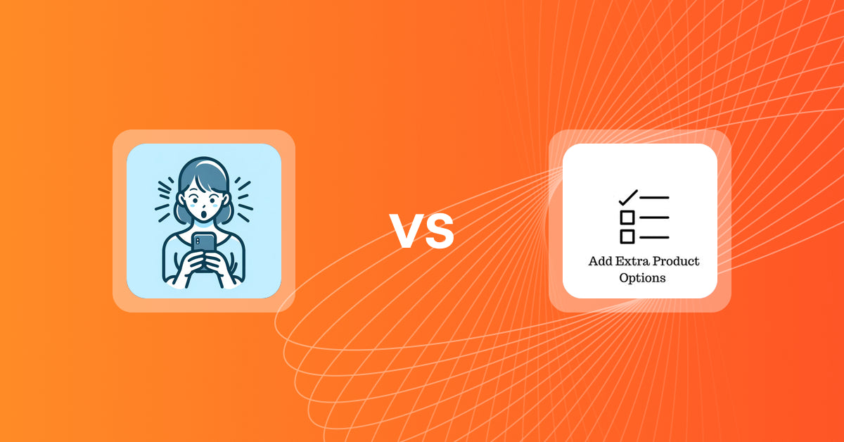 Shopify Upsell and Cross-sell Apps: ラクラク診断ビルダー vs Upsell | Extra product Add‑ons