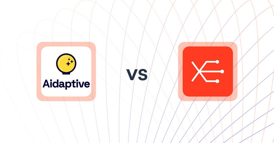 Shopify Upsell and Cross-sell Apps: Aidaptive | eCommerce AI vs. Cross Sell & Upsell by SSC