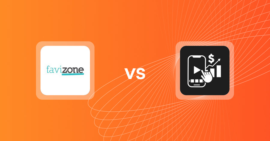 Shopify Upsell and Cross-sell Apps: Favizone: upsell & cross‑sell vs Shoppable Videos‑UGC Feeds