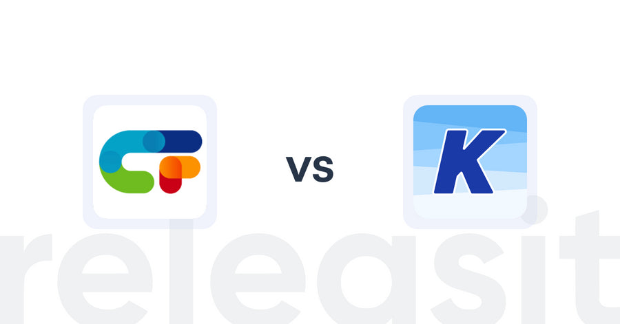 Shopify Upsell and Cross-Sell Apps: CustomFit Personalize AB Test vs K: Cross Sell Related Products