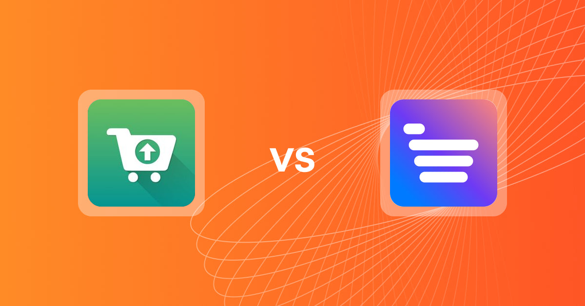 Shopify Upsell and Cross-sell Apps: Smart Suggest Pro by Essenify vs Uprate.AI: Sales Chatbot